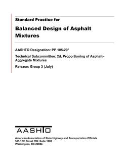 AASHTO PP 105