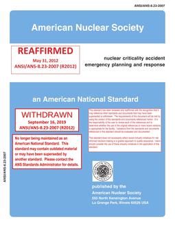 ANS 8.23-2007 (R2012) PDF - Engineer Documents Center