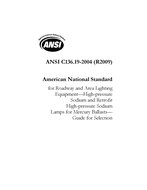 ANSI C136.19-2004 (R2009)