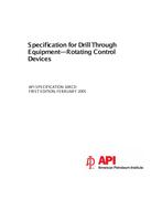 API Spec 16RCD (R2013)