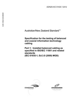 AS/NZS IEC 61935.1