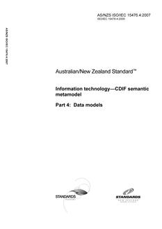 AS/NZS ISO/IEC 15476.4