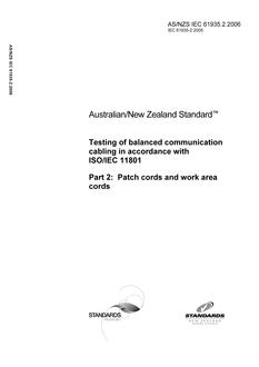 AS/NZS IEC 61935.2