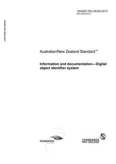 AS/NZS ISO 26324