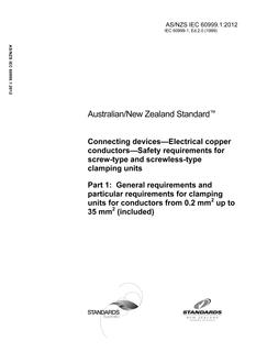 AS/NZS IEC 60999.1