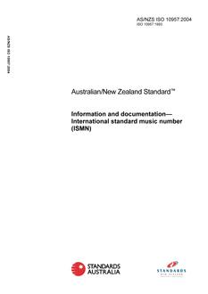 AS/NZS ISO 10957:2004