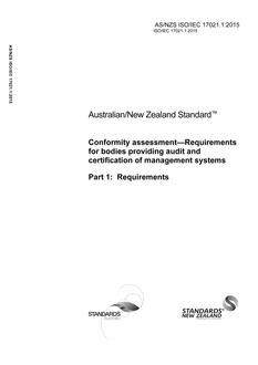 AS/NZS ISO/IEC 17021.1