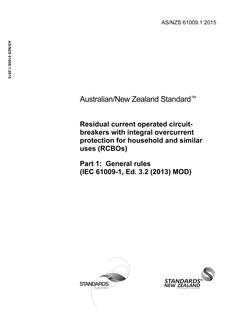 AS/NZS 61009.1