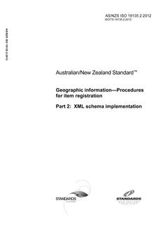 AS/NZS ISO 19135.2