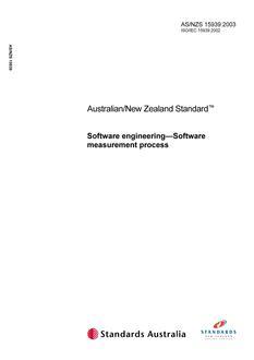 AS/NZS 15939:2003