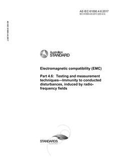 AS IEC 61000.4.6