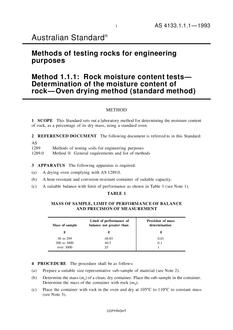 AS 4133.1.1.1-1993