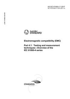 AS IEC 61000.4.1