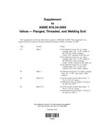 ASME B16.34-2009 Supplement