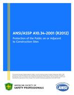 ASSP A10.34-2001 (R2012)