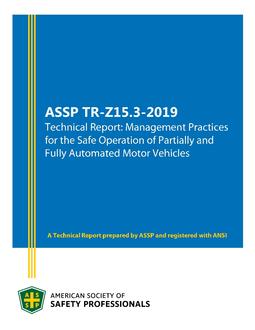 ASSP TR-Z15.3