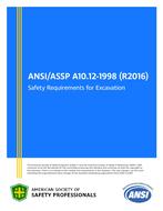 ASSP A10.12-1998 (R2016)