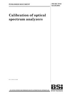 BS PD IEC PAS 62129:2004