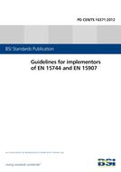 BS PD CEN/TS 16371