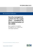 BS PD ISO/PAS 28004-2:2012