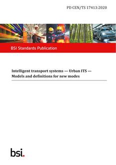 BS PD CEN/TS 17413