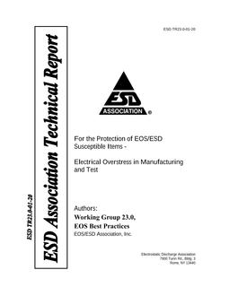 ESD TR23.0-01