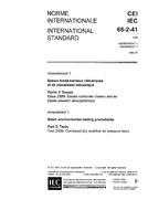 IEC 60068-2-41 Amd.1 Ed. 1.0 b:1983