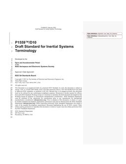 IEEE P1559