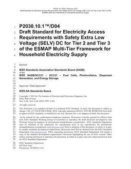 IEEE P2030.10.1