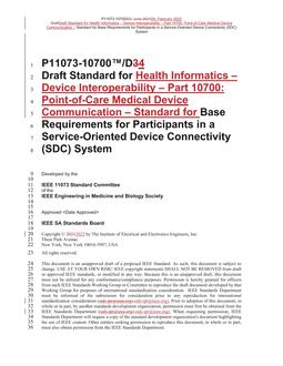 IEEE P11073-10700