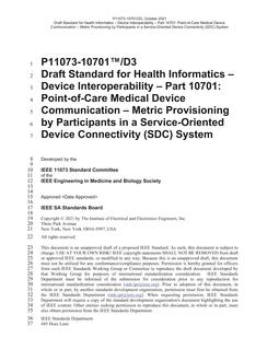 IEEE P11073-10701