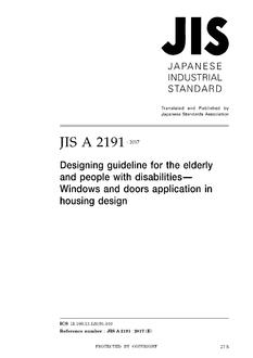 JIS A 2191