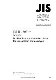 JIS B 1803