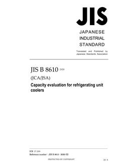 JIS B 8610