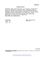 MIL 20995 Notice 1 – Adoption